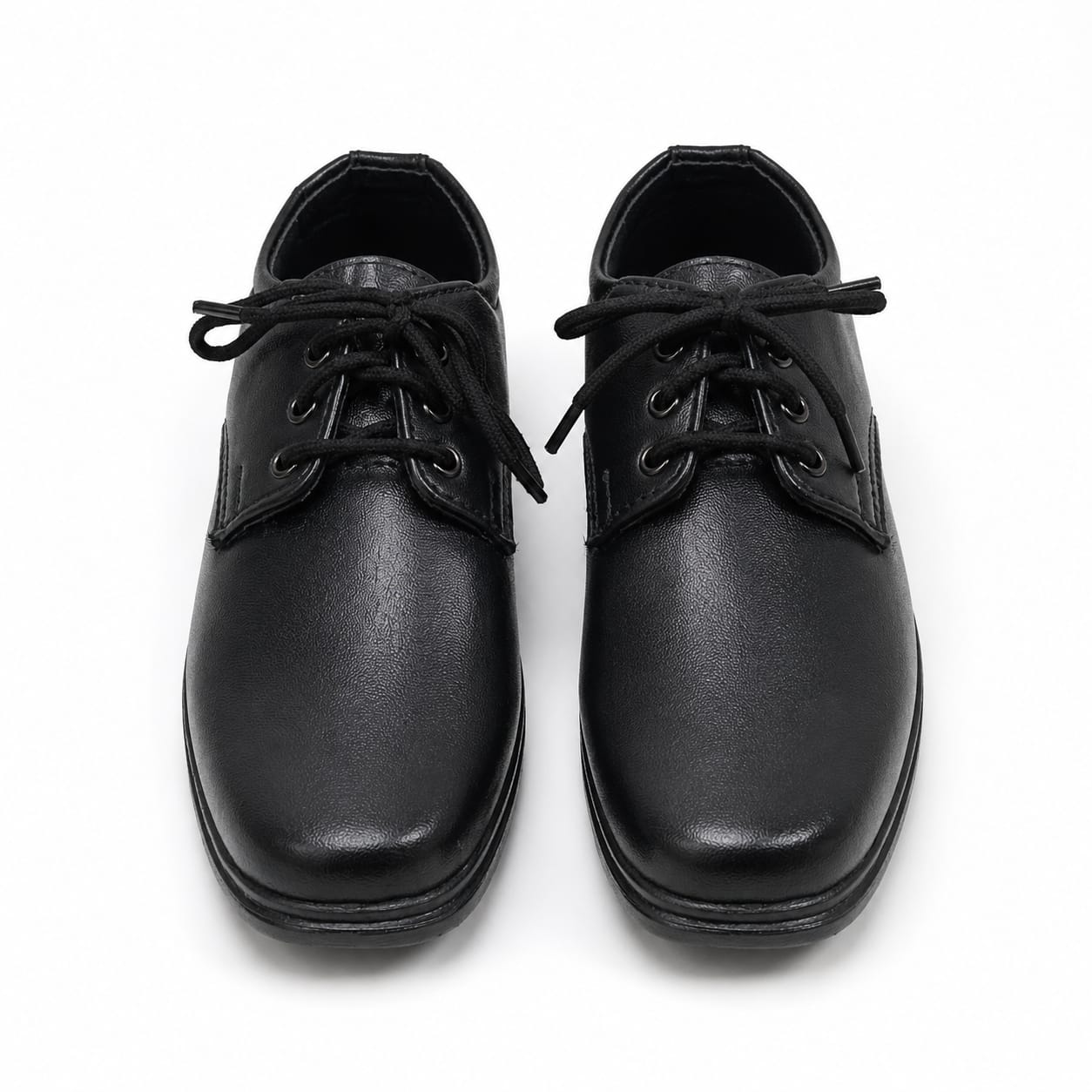 Party Leather Lace-Up School Shoes For Kids