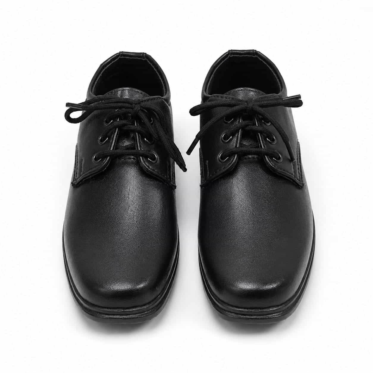 Party Leather Lace-Up School Shoes For Kids 1