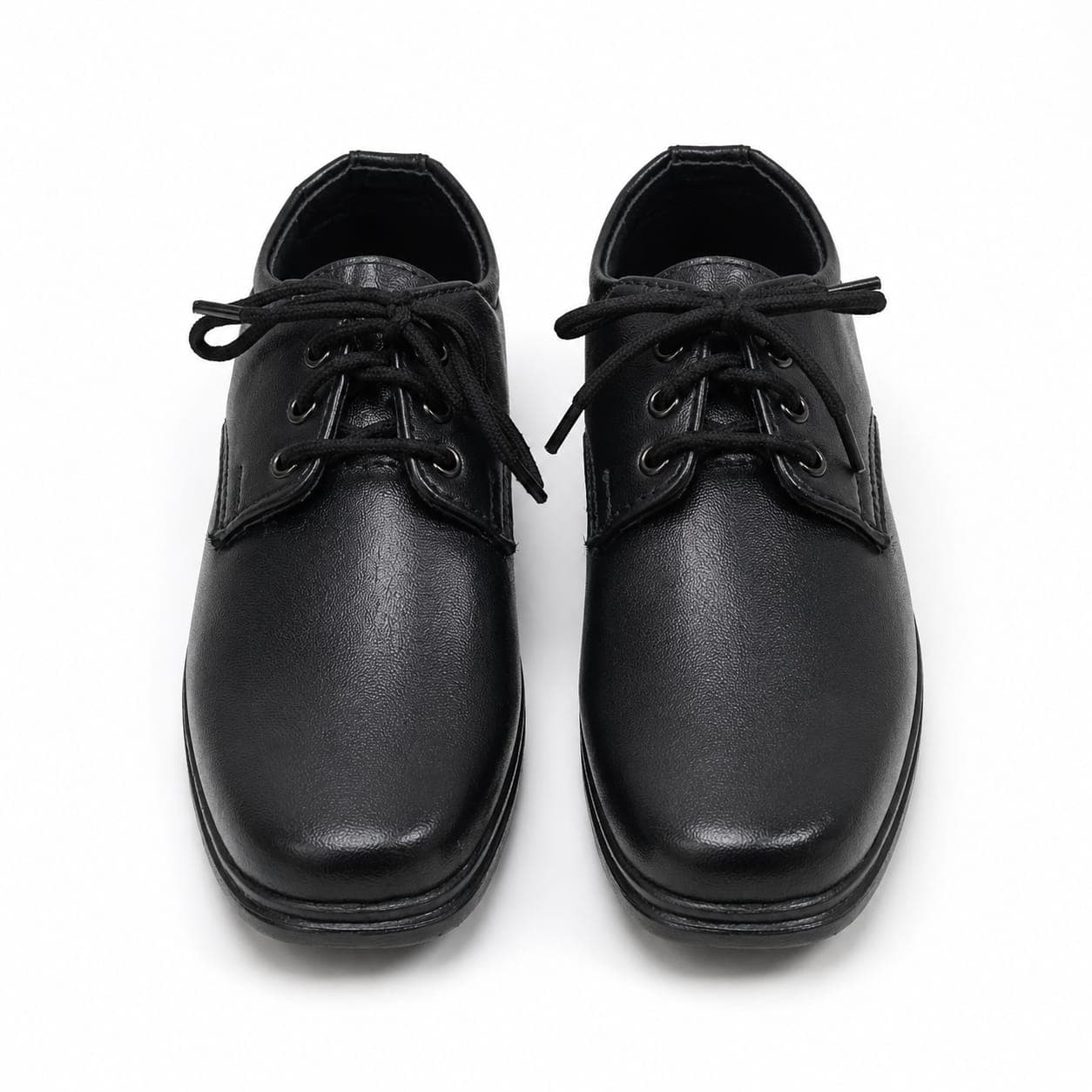 Party Leather Lace-Up School Shoes For Kids